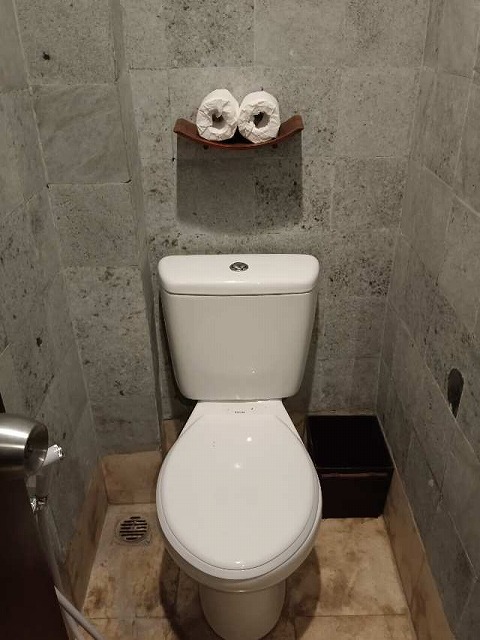バリタワーのトイレ