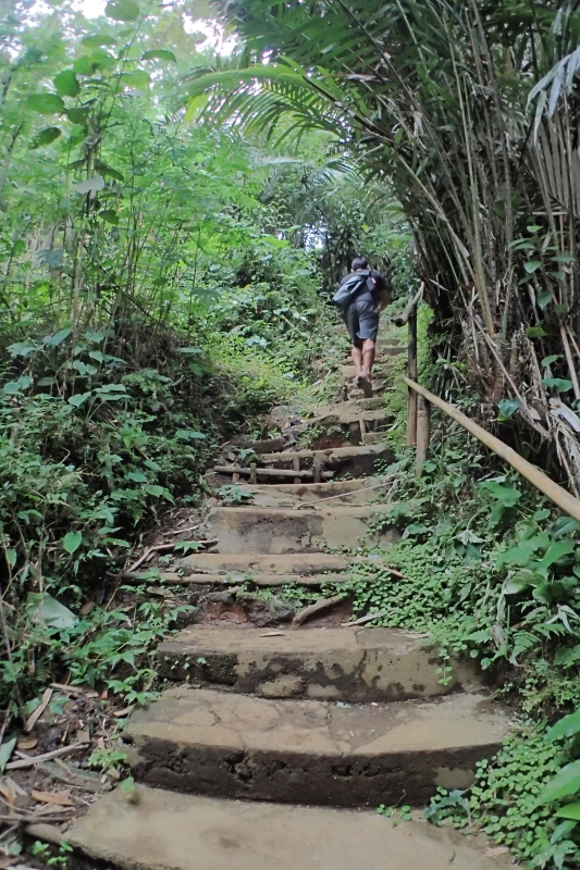 チョバンスリティの滝帰り道